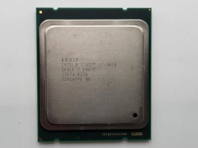 Intel® Core™ i7-3820 Processor 3.6 GHZ CPU Socket 2011 SR0LD LPV058 - Image 1 of 2