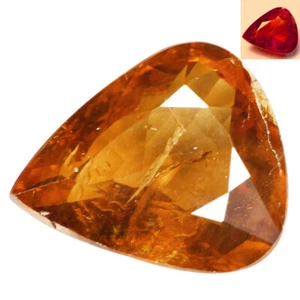 Pera 5,08 Ct 11,6 x 10,1 MM Granato che cambia colore marrone a rosso - Foto 1 di 5