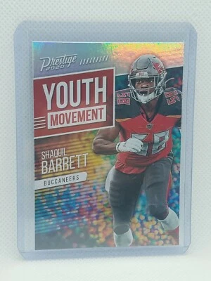 Shaquil Barrett 2020 Panini Prestige - Youth Movement - Tampa Bay Buccaneers - Image 1 of 2