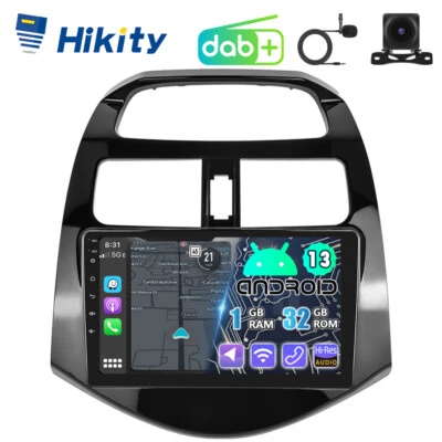 9" CarPlay DAB+ Android15 Radio GPS Navi WiFi FM RDS +Kamera Für Chevrolet Spark - Bild 1 von 4