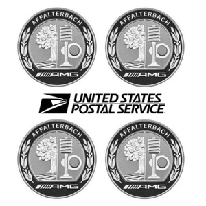 4Pcs Mercedes Benz Affalterbach AMG Emblem Heritage Wheel Center Hub Caps Set - Bild 1 von 6