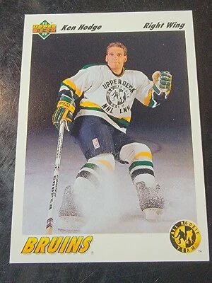 1991-92 Upper Deck Hockey #41 Ken Hodge Jr  - Image 1 of 2
