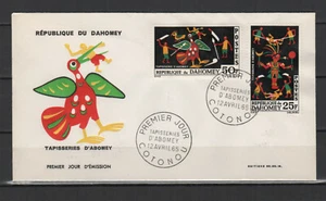 Dahomey 1965 FDC tapisserie d'Abomey oblit. Cotonou /L4673 - Picture 1 of 1