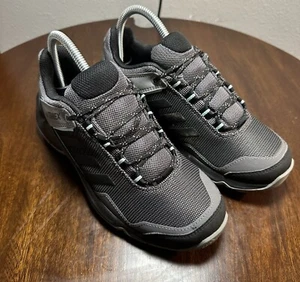 Adidas TERREX AX3 Hiking Shoes Black Gray Womens Size 7 - Picture 1 of 8