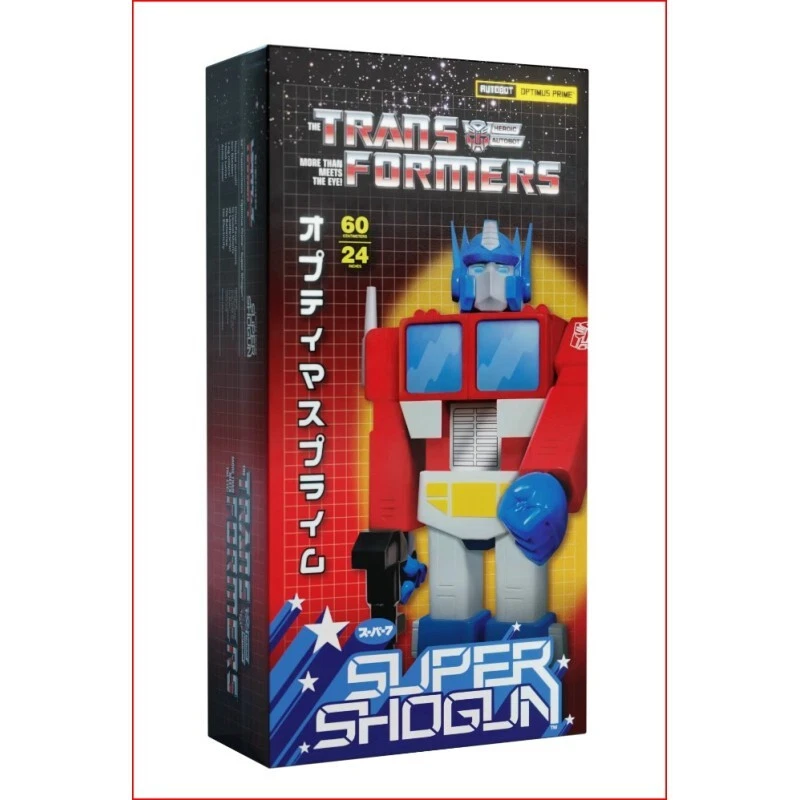 Figura Premium Super Shogun Transformers Optimus Prime Reaction Super7 Foto 1 de 4