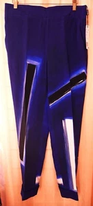 $ 1290 AKRIS DAMEN SCHWEIZ BLAU 100 % MAULBEERSEIDE HOSE GRÖSSE 8 NEU - Bild 1 von 4