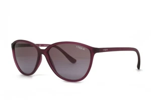 VOGUE Sunglasses MATTE PLUM Cat Eye New Authentic 2940S 2282 8H 58-15-140 2N - Picture 1 of 5