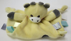 Walgreens Yellow Moon & Stars Giraffe Knotted Lovey Security Blanket Satin Tags