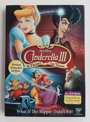 Cinderella III A Twist in Time Walt Disney Pictures Presents DVD 2007 Exc Cond  - Image 1 of 4