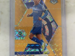 2020-21 TAKEFUSA KUBO 18/25 PANINI MOSAIC LALIGA SANTANDER ORANGE