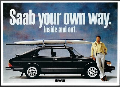 Saab Accessories 1983-84 UK Market Sales Brochure 99 900 - Image 1 of 2