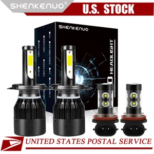 Faro LED alto/bajo + faros antiniebla para Toyota Tacoma 2012 2013 2014 2015 - Imagen 1 de 12