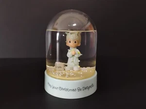 Precious Moments Water Dome - May Your Christmas be Delightful - Picture 1 of 2