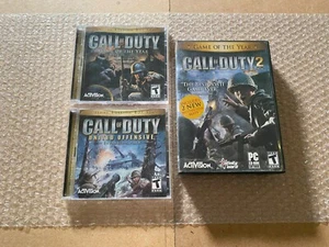 Call of Duty (Deluxe Box Set) + Call of Duty 2 (Game of the Year) (PC) - w/ KEYS - Picture 1 of 19