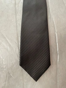 David Donahue 100% Silk Handmade in USA Woven in England Men’s Striped Tie - Picture 1 of 5