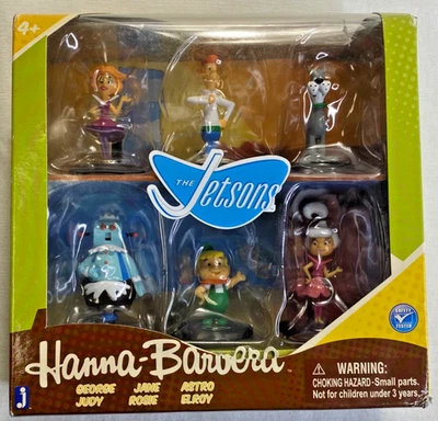 JETSONS 3" Mini Figures Set Of 6 New! Sealed! Jazwares / Hanna-Barbera 1D - Image 1 of 4
