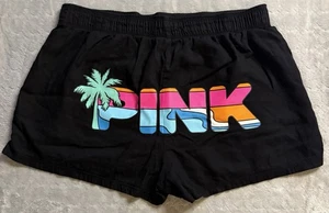 Schwarze Baumwollshorts Damen PINK Victoria’s Secret Extra Small - Bild 1 von 4