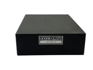 NEW FINN 8” Long x 6” Wide 2” Thick Granite Inspection Surface Plate 50-406-8 - Picture 1 of 4