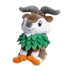 Skiddo Pokemon Sitting Cutie Plush Beanie Toy - Pokemon Center - Picture 1 of 1
