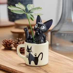 Benerick Kiki's Delivery Service - Vase (Mischievous Jiji Playing with Flowers) - Picture 1 of 6