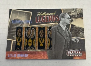 2009 Donruss Americana Hollywood Legends Materials 15/25 Leslie Howard #23 SSP - Picture 1 of 2