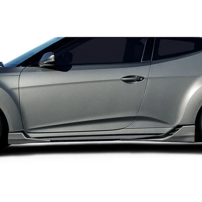 For Hyundai Veloster 13-17 Side Skirt Rocker Panels Minda Style Fiberglass Side Foto 1 de 4