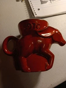 Frankoma Pottery 1976 Dem - Picture 1 of 6