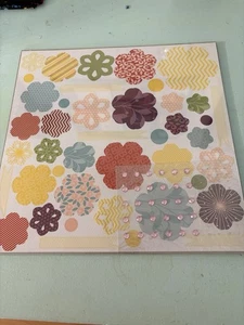 Stampin’ Up! Blossom Builders Designer gedrucktes Kit 12x12 versiegelt & nicht mehr produziert Blume - Bild 1 von 2