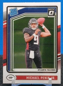 Michael Penix Jr. RC 2024 Donruss Optic #279 Rated Rookie Atlanta Falcons  - Picture 1 of 8