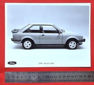 FOTO DE PRENSA FORD ESCORT XR3 1980 ORIGINAL - Como nuevo - Imagen 1 de 2