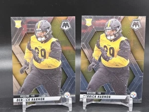 (2) 2025 Mosaic Football Rookie - Derrick Harmon (327) Steelers - Bild 1 von 2
