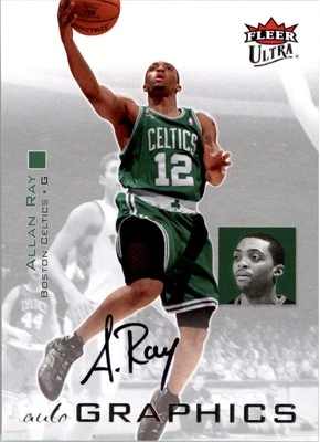 2007-08 Ultra SE Autographics Black #AUAR Allan Ray - BSK - Image 1 of 2