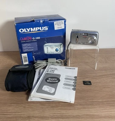 Olympus Camedia C-180 5.1MP Digital Camera & 256mb xD Picture Memory Card Tested - Image 1 of 4
