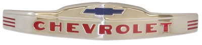 1947 1948 1949 1950 1951 1952 1953 CHEVY TRUCK HOOD EMBLEM CHROME 47-16721-FC* - Image 1 of 2