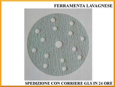 Dischi abrasivi sait velcrati Ø 150 mm da P40 a P2000 in busta da 5 pezzi