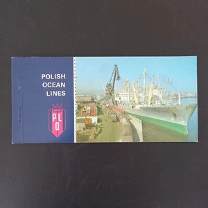 Libro de postales de envío de cruceros STEFAN BATORY JAN HEWELIUSZ Polish Ocean Lines - Imagen 1 de 6