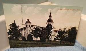 Wolfville NS Canada CN Acadia College Postcard PC - Picture 1 of 3