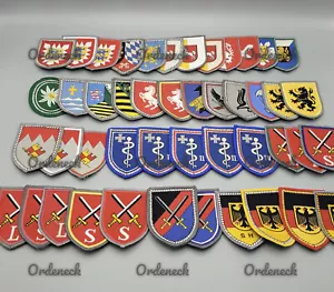 BUNDESWEHR VERBANDSABZEICHEN - MASCHINENGEWEBT - BITTE AUSWAHL TREFFEN - BW - Bild 1 von 154