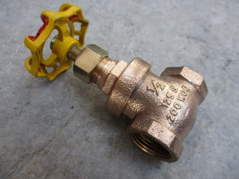 Vintage Beautiful in Copper Tap Toyo Interrupt Security Faucet 1/2" Standard Cover