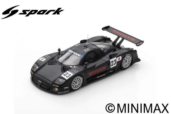 Modellino auto scala 1:43 Spark Model NISSAN R390 GT1 racing collezione diecast - Immagine 1 di 1