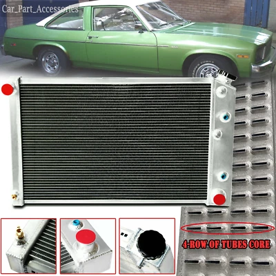 4 Row Radiator For 1975-1979 Chevy Nova /1970-1981 Chevy Camaro GMC AT/MT NEW — 第 1/4 张图片