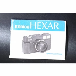 Konica Hexar User Manual / Instructions / Guide / GERMAN - Picture 1 of 2