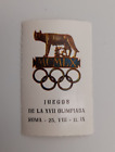 Olimpiadi Di Roma Anno 1960 Chiudilettera Adesivo Juegos De La Xvii Olimpiada