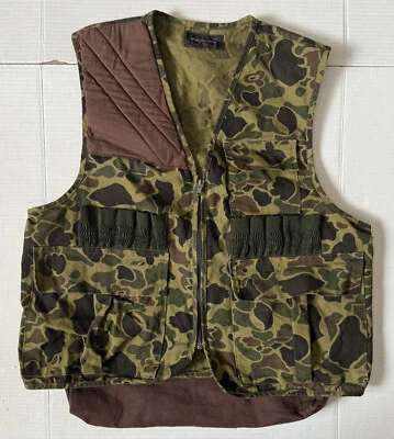 REDHEAD - Men's VINTAGE Camo Duck Goose Hunting Vest - Size Large - Image 1 of 4