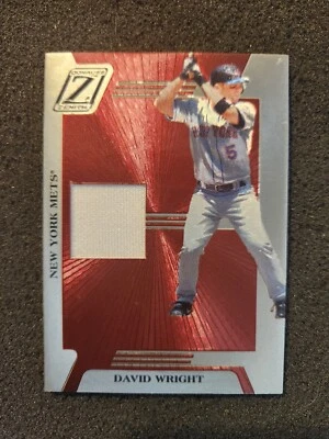Tarjeta de camiseta Donruss Zenith 2005 # ZB-62 David Wright New York Mets envío y devolución gratuitos  Foto 1 de 3