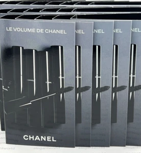 CHANEL Le Volume De Chanel Mascara #10 NOIR Black .03 oz Sample, YOU CHOOSE - Picture 1 of 8