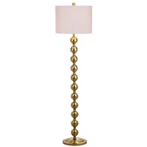 59-inch Reflections Stacked Ball Floor Lamp Glam Modern Contemporary Brass - Picture 1 of 3
