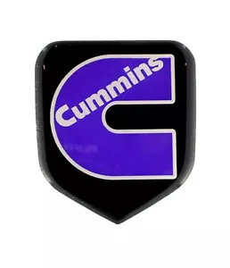 GRILLE EMBLEM fits RAM Diesel 1994-2002 Black/Purple - Foto 1 di 2