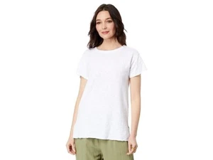 Mod-o-doc T-Shirt Women's XL White Jersey Short Sleeve Pullover Oversized JDM264 - Picture 1 of 8