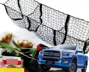 For Mitsubishi L200 Raider Crew Cab Pickup Car Organizer Truck Storage Bag Nets - Picture 1 of 10